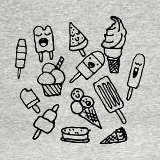 Ice cream pattern T-Shirt